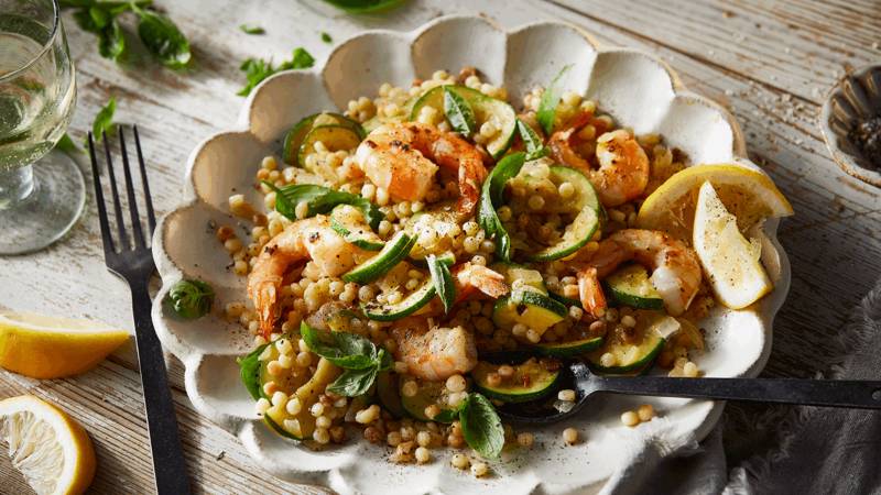 Cold Fregola Sarda Salad