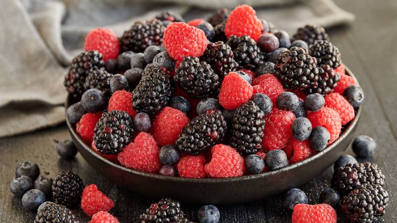 Blueberries, Blackberries or Raspberries