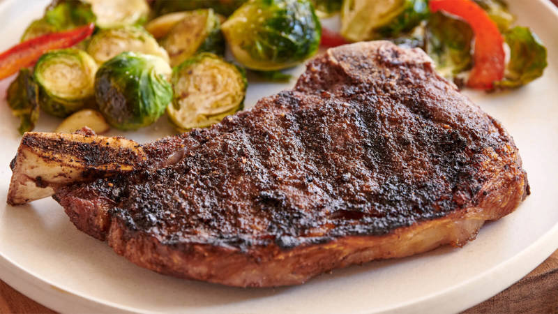 Premium Choice Bone-In New York Strip Steak