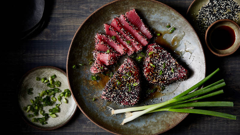 Wild Sashimi Tuna Steaks