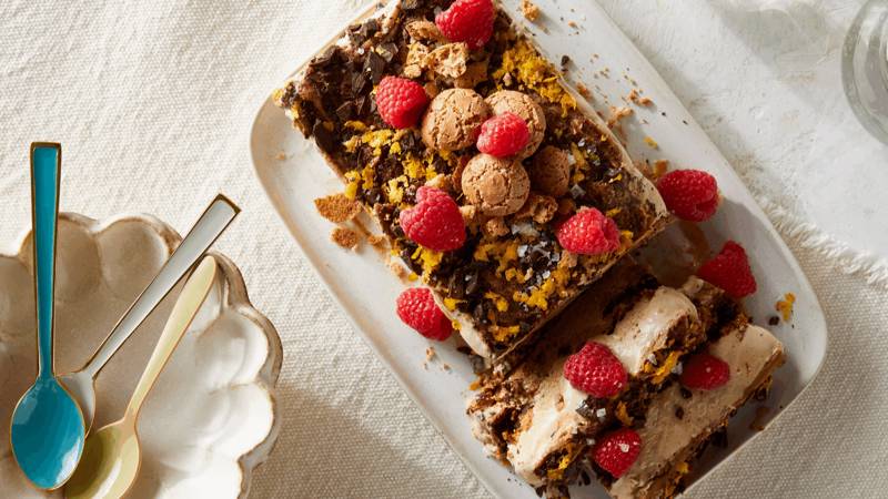 Amaretto Cookie Semifreddo