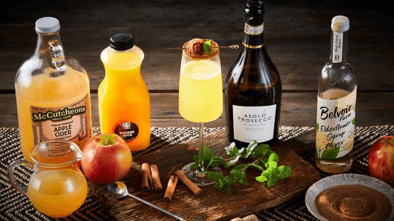Apple Cider Mimosa